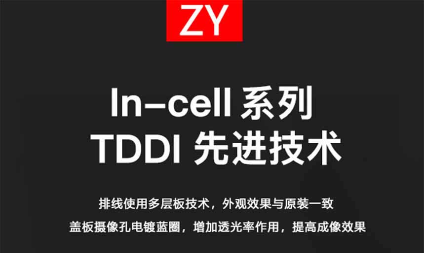 Raison peu connue à propos de l'écran LCD dans la cellule de l'iPhone avec cercle bleu galvanisé